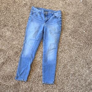 Old Navy Light Blue Skinny Jeans - Women's Stretch Denim